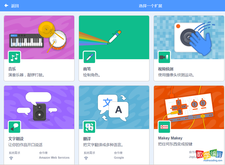 scratch音乐类积木指令有哪些，分别有什么作用