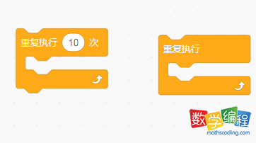 简单的循环结构积木指令