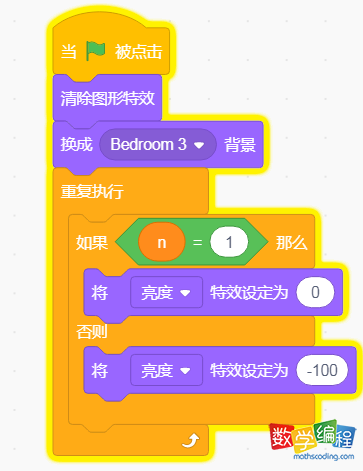 scratch开关灯游戏背景代码