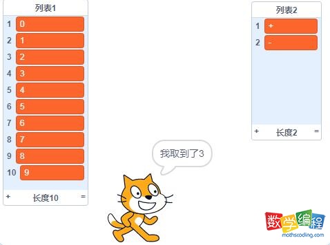 列表1随机取出的数