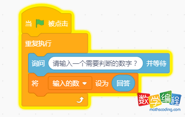 输入一个数字进行判断