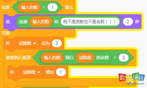 判断1既不是质数也不是合数