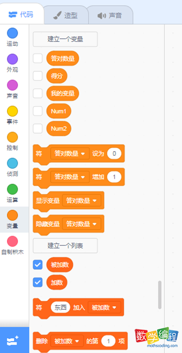 新建的变量 新建的变量
