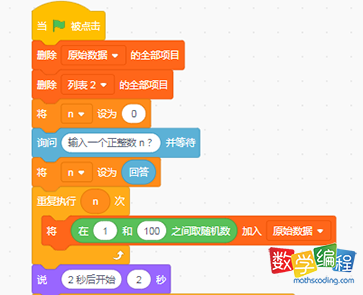 数据初始化，并把数据添加到原始数据表中