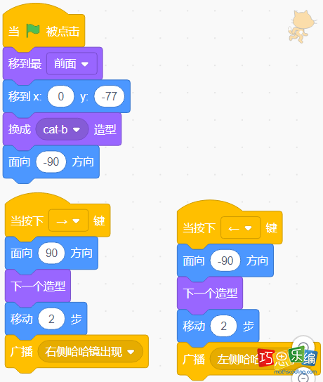 Cat镜前小猫角色代码