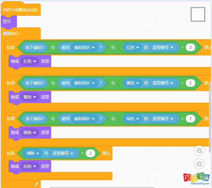 空白格子角色代码
